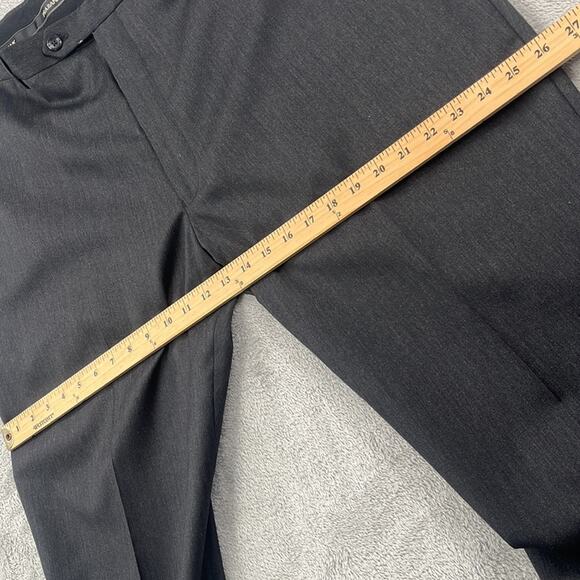 JoS A Bank 100% Wool 44 Tailored Fit Gray Dress Pants Trousers - Picture 5 of 16